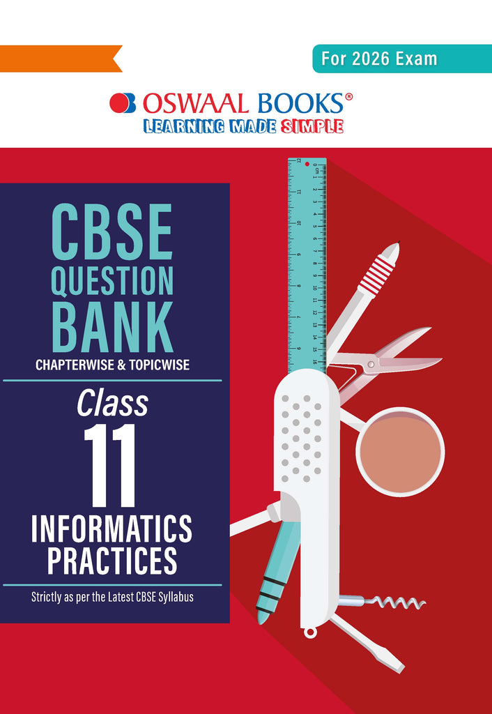 CBSE Question Bank Class 11 Informatics Practices For 2026 Exam