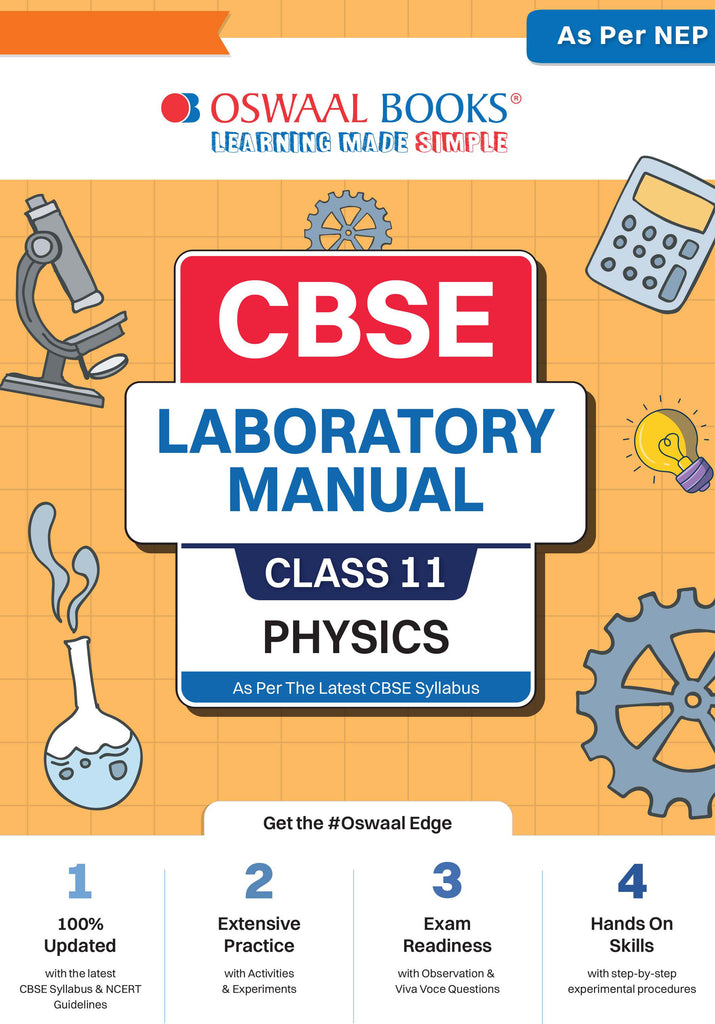 CBSE Laboratory Manual Class 11 Physics Book (Latest Edition)