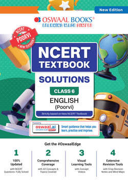 NCERT Textbook Solutions English Class 6 | For CBSE 2025–26 Exam | Based on Latest NCERT Poorvi | With Complete Solutions & Subjective Questions for Practice