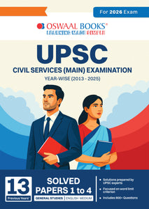 UPSC CSE Mains 13 Years Solved Papers (2013-2025) General Studies For Civil Services Exams 2026