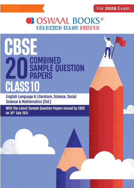 CBSE 20 Combined Sample Question Papers class 10 (English Lang & Lit, Mathematics Standard, Science & Social Science)