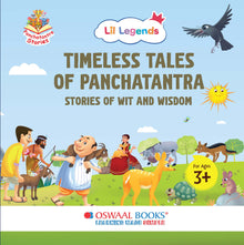 Lil Legends Timeless Tales of Panchatantra Book for Kids | Stories of Wit and Wisdom | Moral, English, Short, Bedtime 5 Stories for Children (3+ Age)