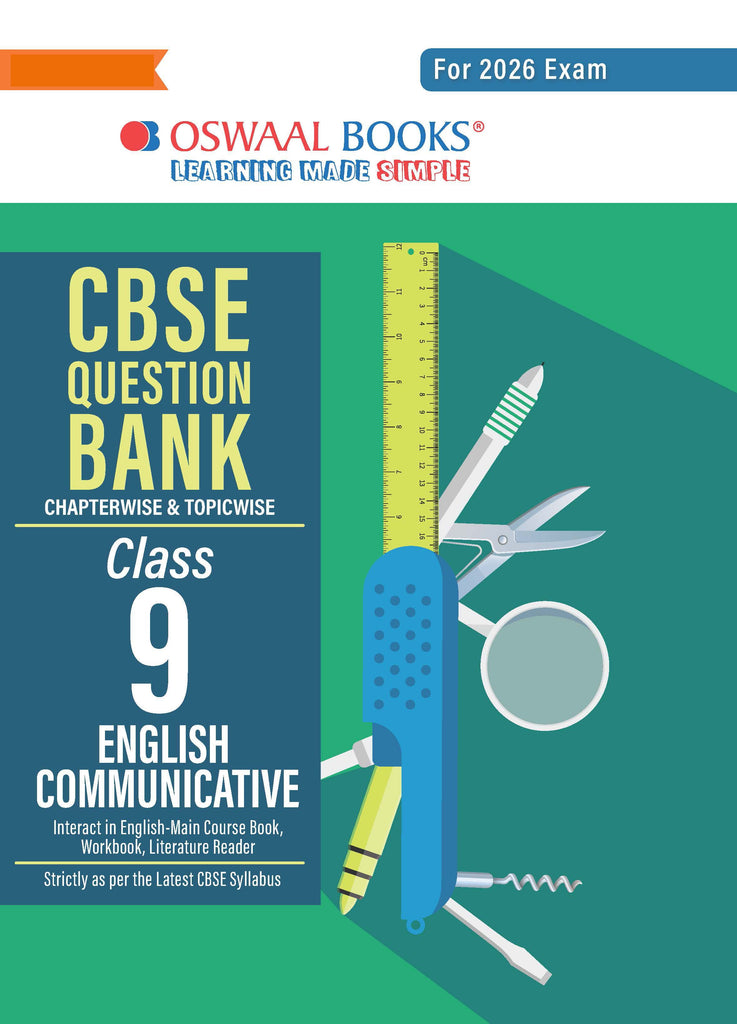 CBSE Question Bank Class 9 ENGLISH COMMUNICATIVE For 2026 Exam