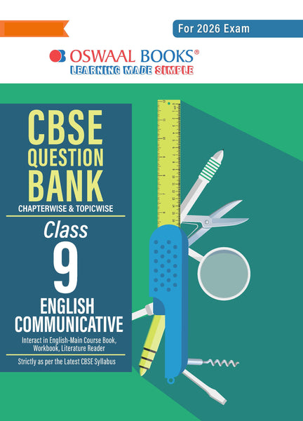 CBSE Question Bank Class 9 ENGLISH COMMUNICATIVE For 2026 Exam