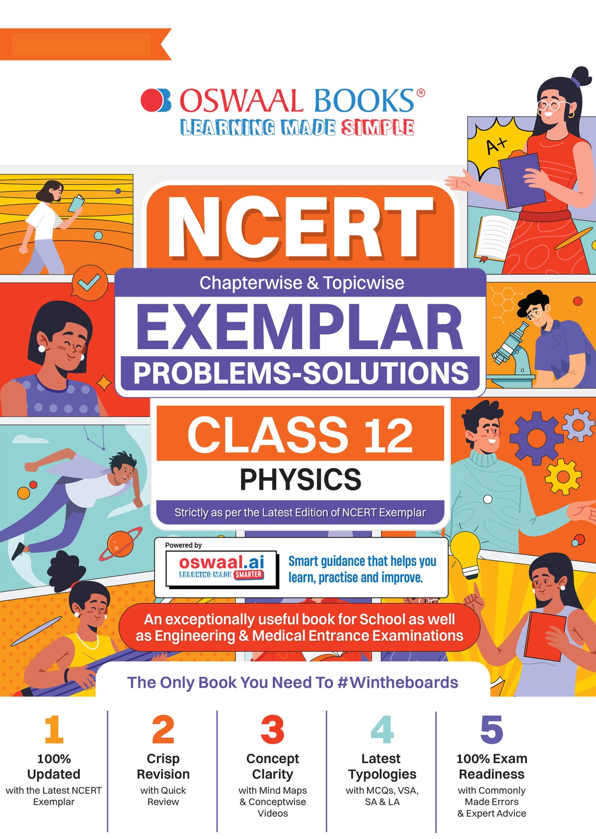 NCERT Exemplar (Problems - Solutions) Class 12 Physics Book For Latest Board Exam