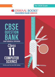 CBSE Question Bank Class 11 Computer Science For 2026 Exam