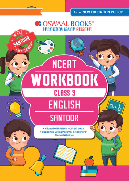 NCERT Workbook Class-3 English (Santoor)