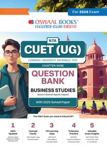 NTA CUET (UG) Chapter-wise Question Bank Business Studies For 2026 Exam