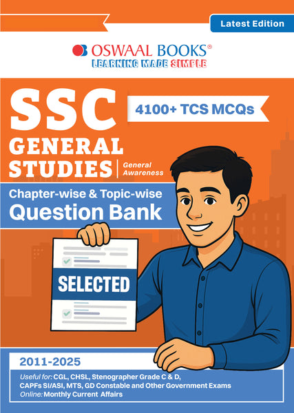 SSC (Staff Selection Commission)| Tier-1 | Chapter-wise & Topic-wise Question Bank 2011 to 2025| General Studies | For 2026 Exam
