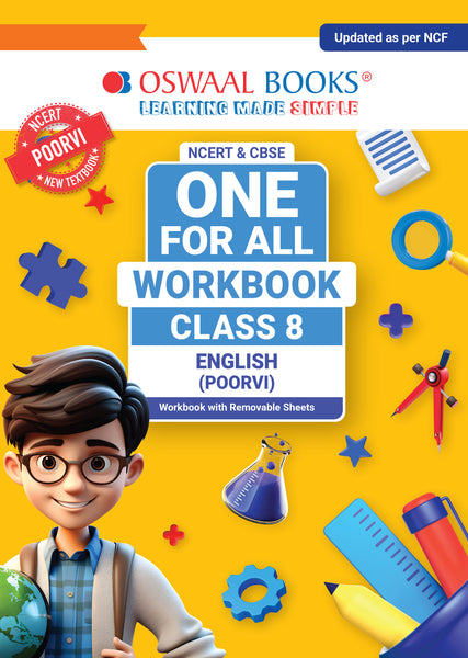 NCERT & CBSE ONE FOR ALL WORKBOOK English (Poorvi) Class 8