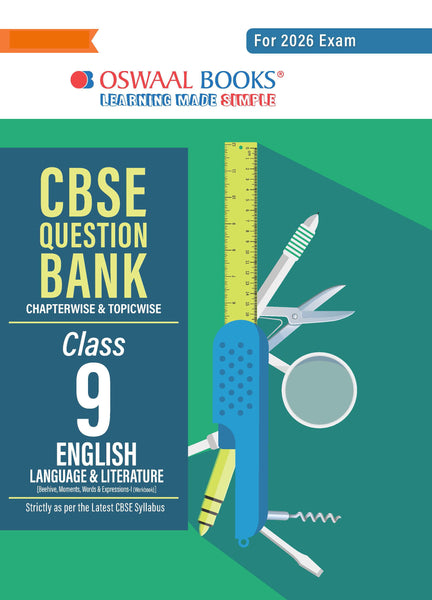 CBSE Question Bank Class 9 English Language & Literature For 2026 Exam