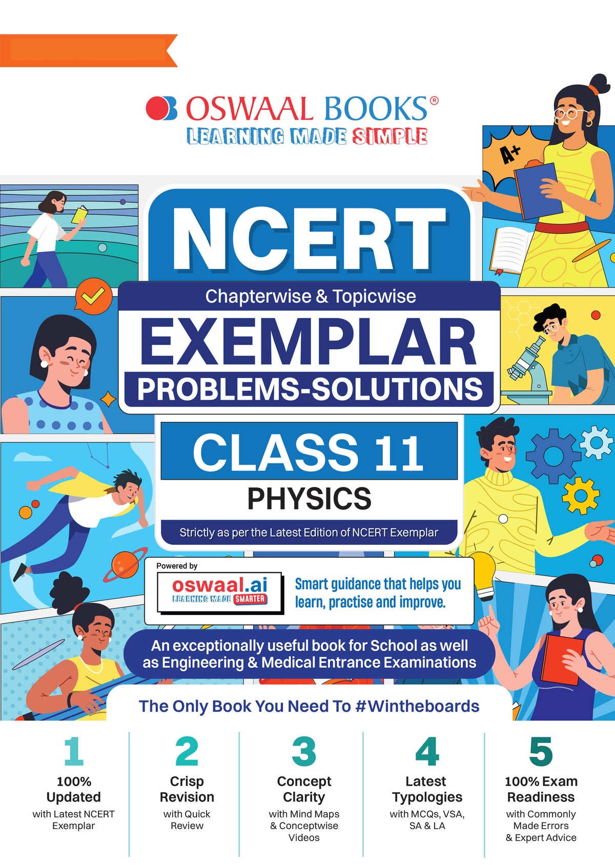 NCERT Exemplar (Problems - Solutions) Class 11 Physics Book For Latest Exam