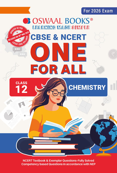 CBSE & NCERT One for All Class 12 Chemistry (For 2026 Exam)