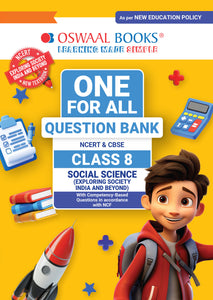 One for all Question Bank NCERT & CBSE Class-8 Social Science (Exploring Society India and Beyond)