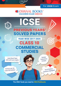ICSE Previous Years Solved Papers Year wise 2017-2025 Class-10 Commercial Studies