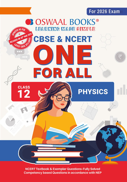 CBSE & NCERT One for All Class 12 Physics (For 2026 Exam)