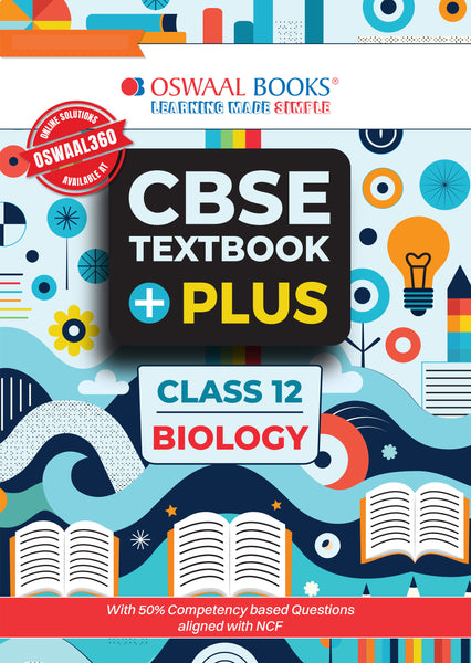 CBSE Textbook Plus Biology For Class 12 | With 50% competency-based Questions aligned with NCF | Includes Previous Years’ Exam Questions With Mnemonics and Mind Maps (For 2026 Exam)