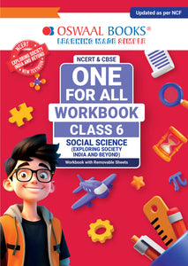 NCERT & CBSE One For All Workbook Class-6 Social Science (Exploring Society India and Beyond)