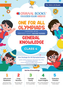 One For All Olympiad Class 4 General Knowledge | Previous Years Solved Papers | For 2024-25 Exam