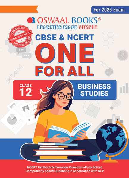 CBSE & NCERT One for All Class 12 Business Studies (For 2026 Exam)