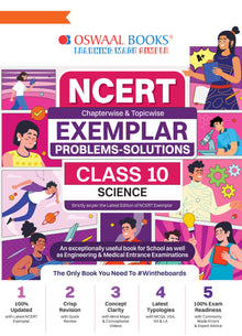 NCERT Exemplar (Problems - Solutions) Class 10 Science Book For Latest Board Exams