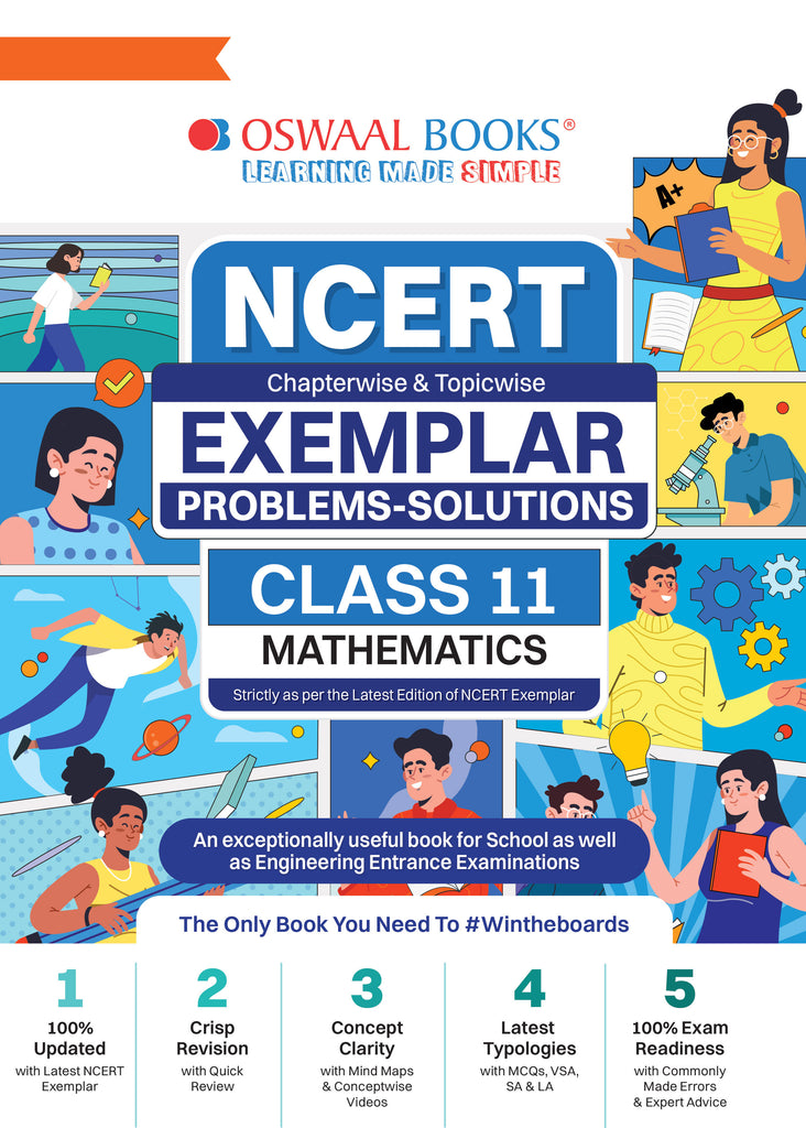 NCERT Exemplar (Problems - Solutions) Class 11 Mathematics Book For Latest Exam