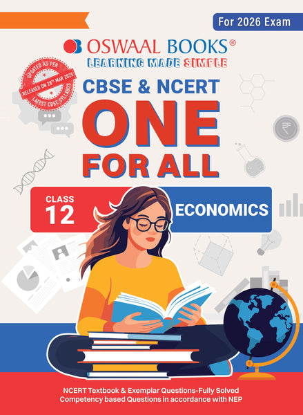 CBSE & NCERT One for All Class 12 Economics (For 2026 Exam)