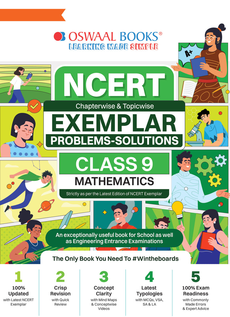 NCERT Exemplar (Problems - Solutions) Class 9 Mathematics Book For Latest Exam