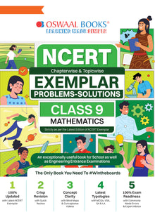 NCERT Exemplar (Problems - Solutions) Class 9 Mathematics Book For Latest Exam