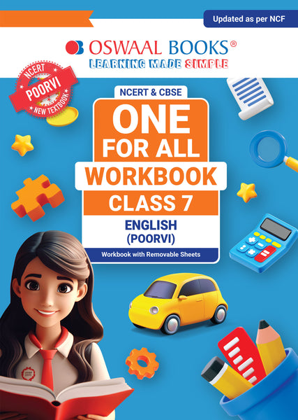 NCERT & CBSE ONE FOR ALL WORKBOOK English (Poorvi) Class 7