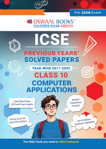 ICSE Previous Years Solved Papers Year wise 2017-2025 Class-10 Computer Applications