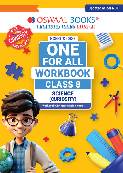 NCERT & CBSE One For All Workbook Science (Curiosity) Class 8