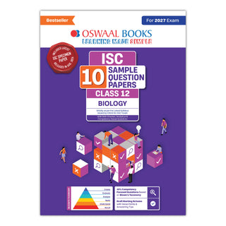 ISC | 10 Sample Question Papers | Class 12 | Biology (For 2027 Exam) Updated Version | With Oswaal AI