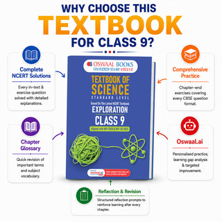 Textbook of Science | Standard Level | Class 9 | Based on Latest NCERT Textbook Exploration | Aligned with NEP 2020 & NCF-SE 2023 | With Oswaal AI