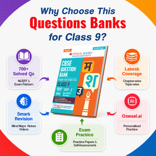 CBSE Class 9 Hindi Question Bank Chapter-wise & Topic-wise | Based on new NCERT Textbook Ganga | Includes Summary, Competency-Based Question, Self-Assessment & Practice Papers | For R2 Level