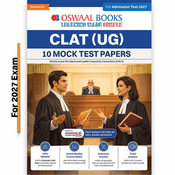 CLAT (UG) (Common Law Admission Test) | 10 Mock Test Papers | For 2027 Admission Test
