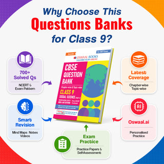 CBSE Class 9 Social Science Part-1 Question Bank Chapter-wise & Topic-wise | Based on new NCERT Textbook Understanding Society India & Beyond | Includes Competency-Based Question, Self-Assessment