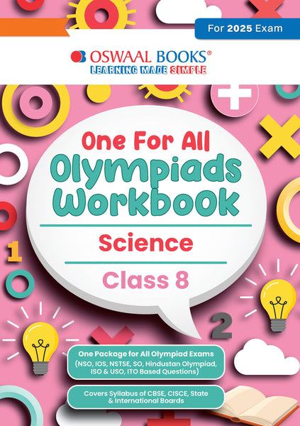 One for All Olympiads Workbook Class 8 Science For 2025 Exam