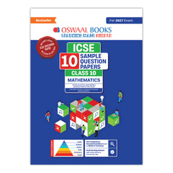 ICSE | 10 Sample Question Papers | Class 10 | Mathematics (For 2027 Exam) | Includes – Board Paper 2026 & Specimen 2027 | With On Tips Notes, Mind Maps & Oswaal AI