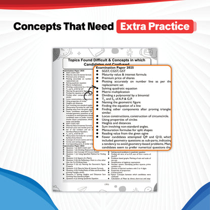 Oswaal ICSE | 10 Sample Question Papers | Class 10 | Mathematics (For 2027 Exam) | Includes – Board Paper 2026 & Specimen 2027 | With On Tips Notes, Mind Maps & Oswaal AI