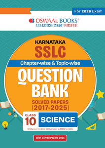 Karnataka SSLC Chapterwise & Topicwise Question Bank Class 10 - Science (English Medium)