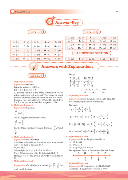 Oswaal One For All Olympiad Chapter-wise Previous Years' Solved Papers, Prep-Guide Class 8 (Set of 6 Books) Maths, English, Science, Reasoning, Cyber & General Knowledge (For 2026 Exam)