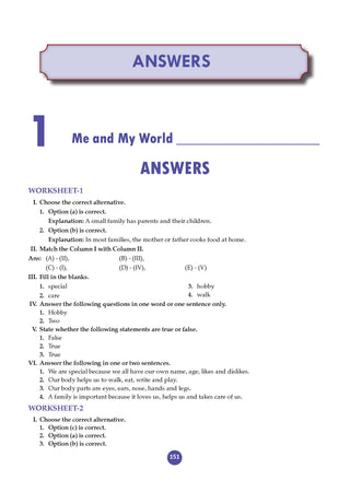 One for All Workbook Class 1 General Knowledge | 45+ Concept-wise Perforated Worksheets | Based on NCERT | NEP 2020 & NCF 2023 Aligned | For CBSE & State Boards | Builds Concept Clarity & Scientific Skills