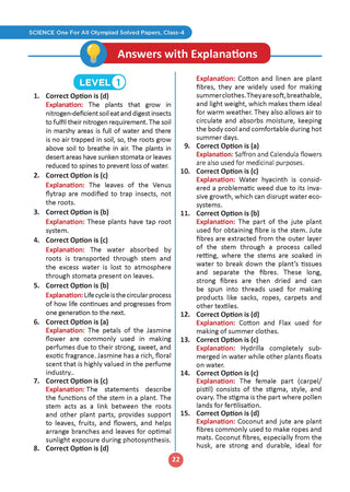 One For All Olympiads Class 4 Science Prep-Guide Book | Chapter-wise Previous Years' Solved Papers | Questions for SOF NSO & Other Olympiad Exams 2026 | With Sample Practice Papers & Oswaal.AI