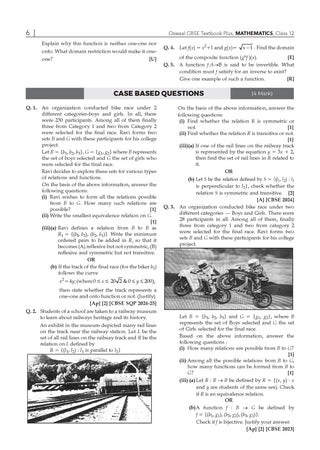 CBSE Textbook Plus (2022-2026) | Class 12 | Mathematics| Includes: 2026 Papers- fully solved | With Competency Focused Questions | For 2027 Exam | With oswaal.ai
