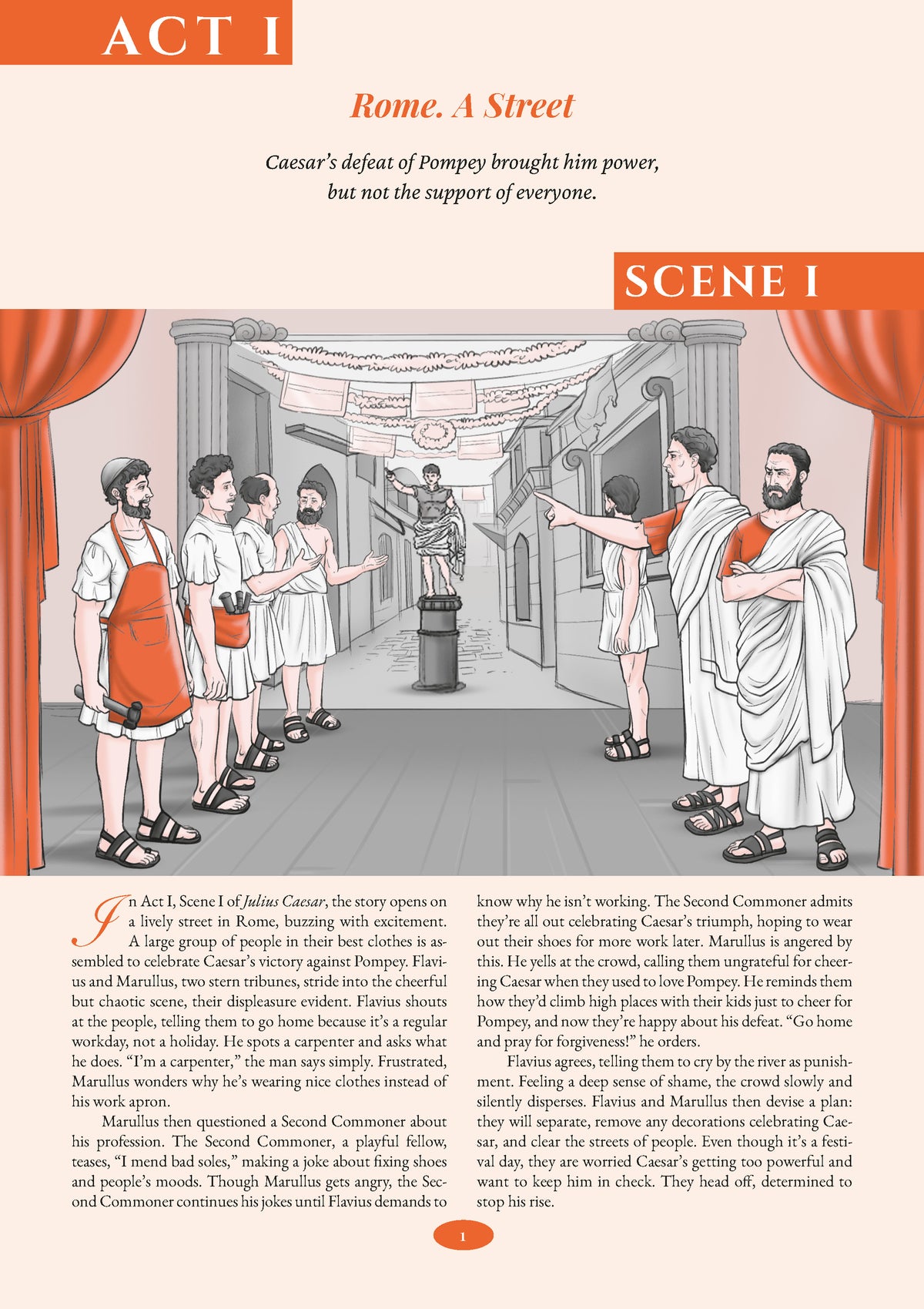 Oswaal ICSE Class 9& 10 Julius Caesar Textbook With Paraphrases +Julius Caesar Workbook (Set of 2 Books) For 2026 Exam