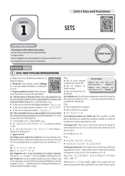 CBSE Class 11 Mathematics Question Bank | Chapter & Topic-wise Solved Papers (2017-2026) | Based on Latest Syllabus (April 2026) | Includes 2026 Papers | For 2027 Exam