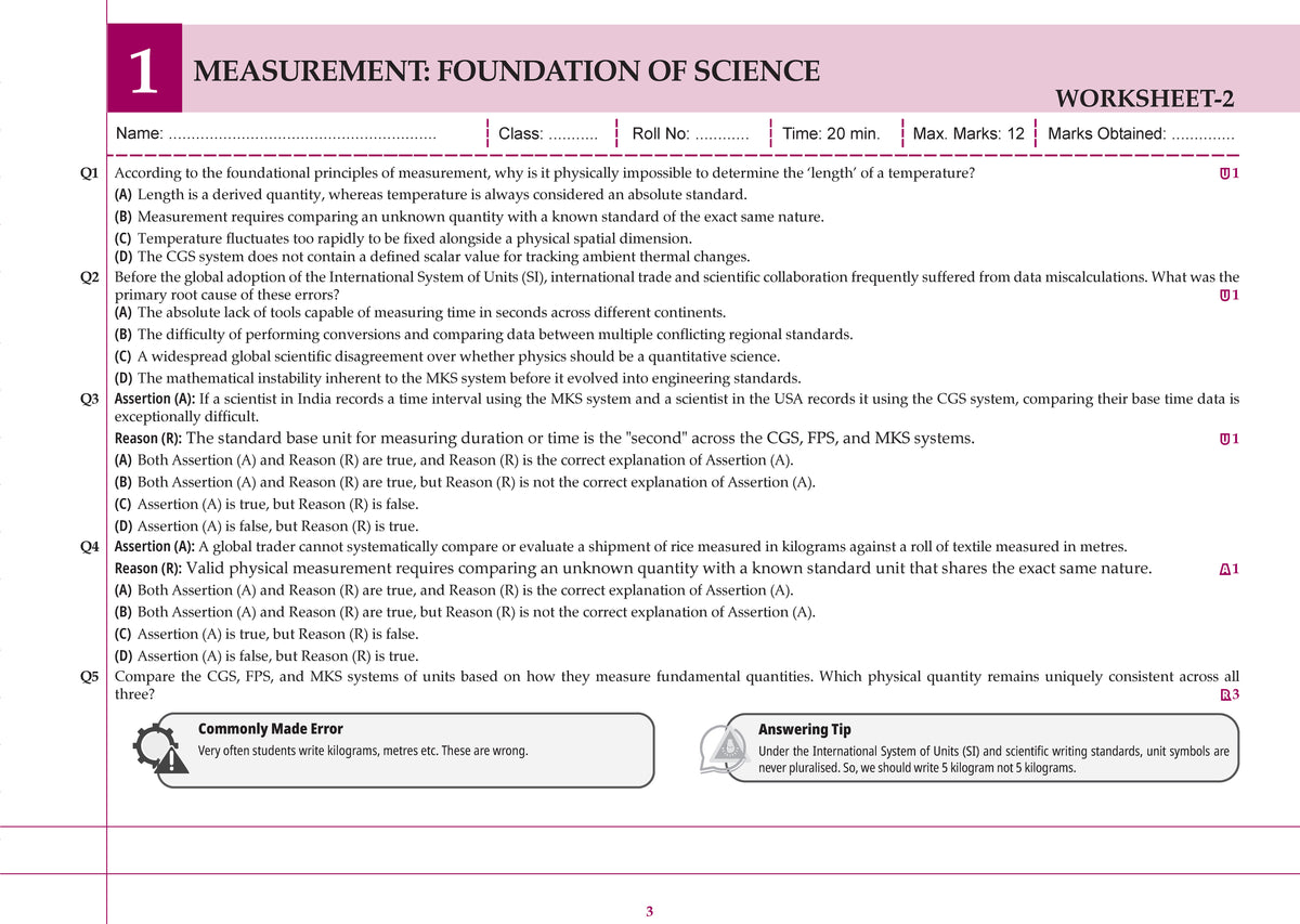 CBSE Workbook Class 9 Science Advance Course | aligned with NCERT | Perforated Worksheets for Practice with Competency Based questions | NEP 2020 + NCF-SE 2023 | 2027 Exam
