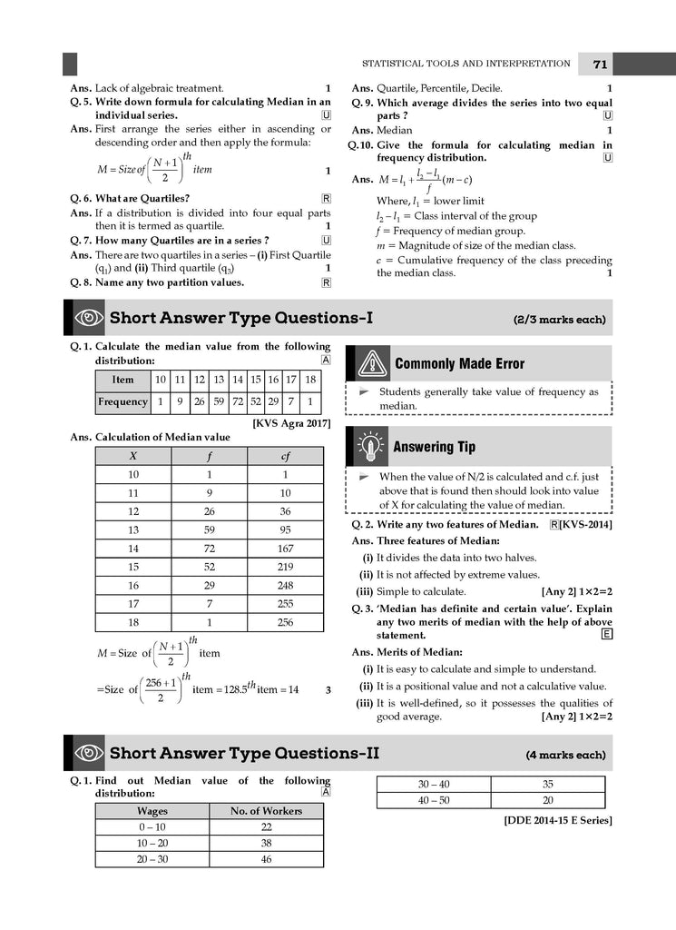 CBSE Question Bank Class 11 Economics For 2026 Exam