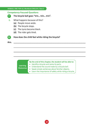 One for All Workbook Class 2 English| 45+ Concept-wise Perforated Worksheets | Based on NCERT Mridang | NEP 2020 & NCF 2023 Aligned | For CBSE & State Boards | Builds Concept Clarity & Scientific Skills